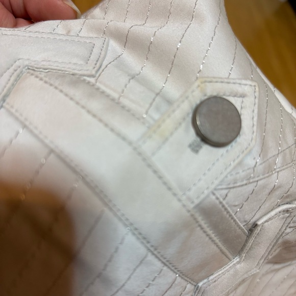 Z Spoke by Zac Posen White Wrap Mini Skirt - Picture 2 of 6